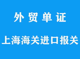 上海海關(guān)進(jìn)口報(bào)關(guān)要求及監(jiān)管