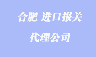 合肥報(bào)關(guān)公司