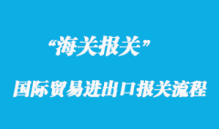 國際貿(mào)易進出口報關(guān)流程