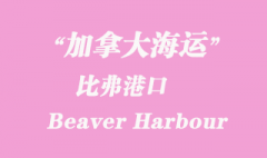 加拿大海运港口：比弗港（Beaver Harbour）