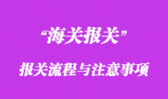 進(jìn)口報(bào)關(guān)流程與進(jìn)口報(bào)關(guān)注意事項(xiàng)