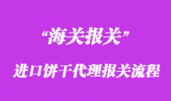 進口餅干代理報關(guān)流程