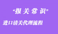 進口清關(guān)代理流程