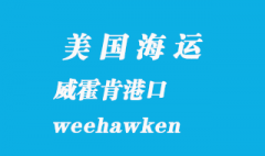 美国海运港口：威霍肯（weehawken）港口