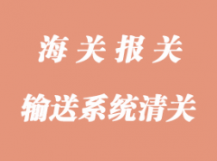 空运德国输送系统上海进口报关代理公司