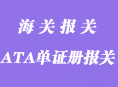 使用ATA單證冊(cè)報(bào)關(guān)暫準(zhǔn)進(jìn)出境貨物