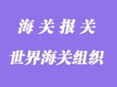 世界海關(guān)組織