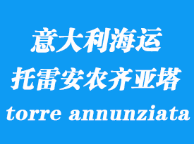 意大利海运港口：托雷安农齐亚塔（torre annunziata）港口