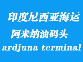 印度尼西亚海运港口：阿米纳油码头（ardjuna terminal）