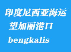 印度尼西亚海运港口：望加丽（bengkalis）港口