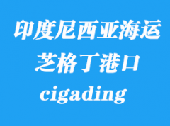 印度尼西亚海运港口：芝格?。╟igading）港口