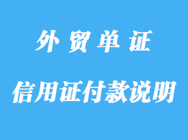 信用证上如何列付款方式详解